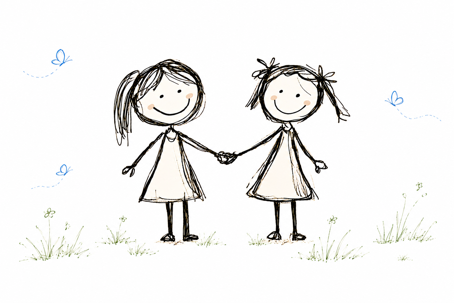 For the little girl in you, from the little one in me